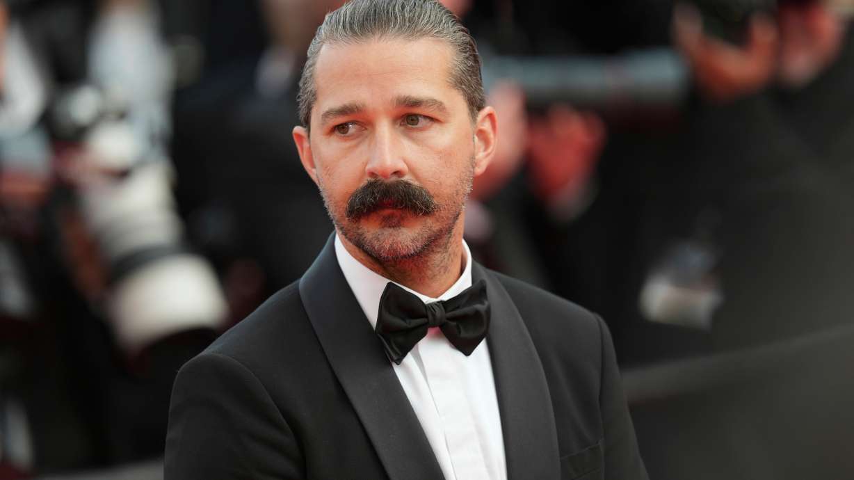 Shia LaBeouf poses for photographers upon arrival at the premiere of the film 'The Phoenician Scheme' at the 78th international film festival, Cannes, southern France, May 18, 2025. LeBeouf pled guilty to simple battery during Marti Gras in New Orleans.