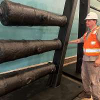 Cannons lost underwater during the American Revolution will soon go on display at a Georgia museum