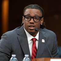 This Utah athlete's answer was so diplomatic, senators joked he should run for office