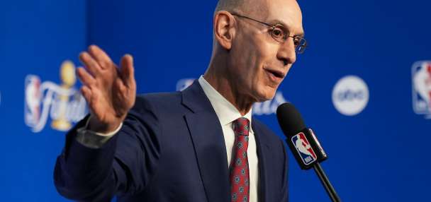 Commissioner Adam Silver, at finals, says NBA continues to move toward league in Europe