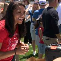 Olympians and Paralympians surprise South Jordan elementary students during field day