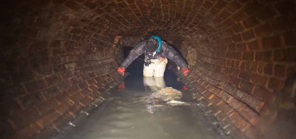 What it's like to go inside New York City's dank, dangerous, bug-filled sewers