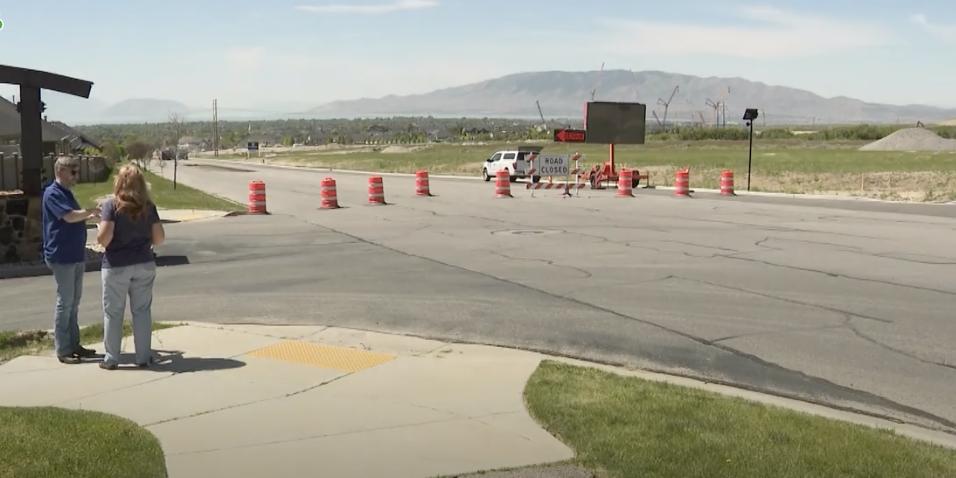 Utah County neighborhood frustrated as roundabout project sends heavy traffic through residential streets