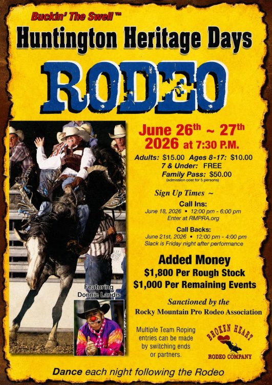 Huntington Heritage Days Rodeo 2026