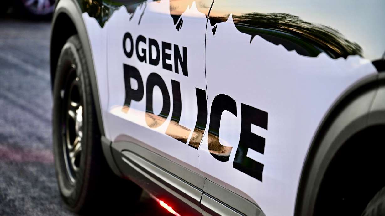 An Ogden police officer shot and killed a man on Thursday who was allegedly stabbing another man inside an apartment.