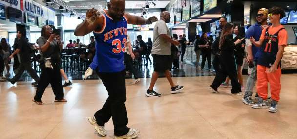 New York City is in a Knicks frenzy for its beloved team's 1st NBA Finals in 27 years