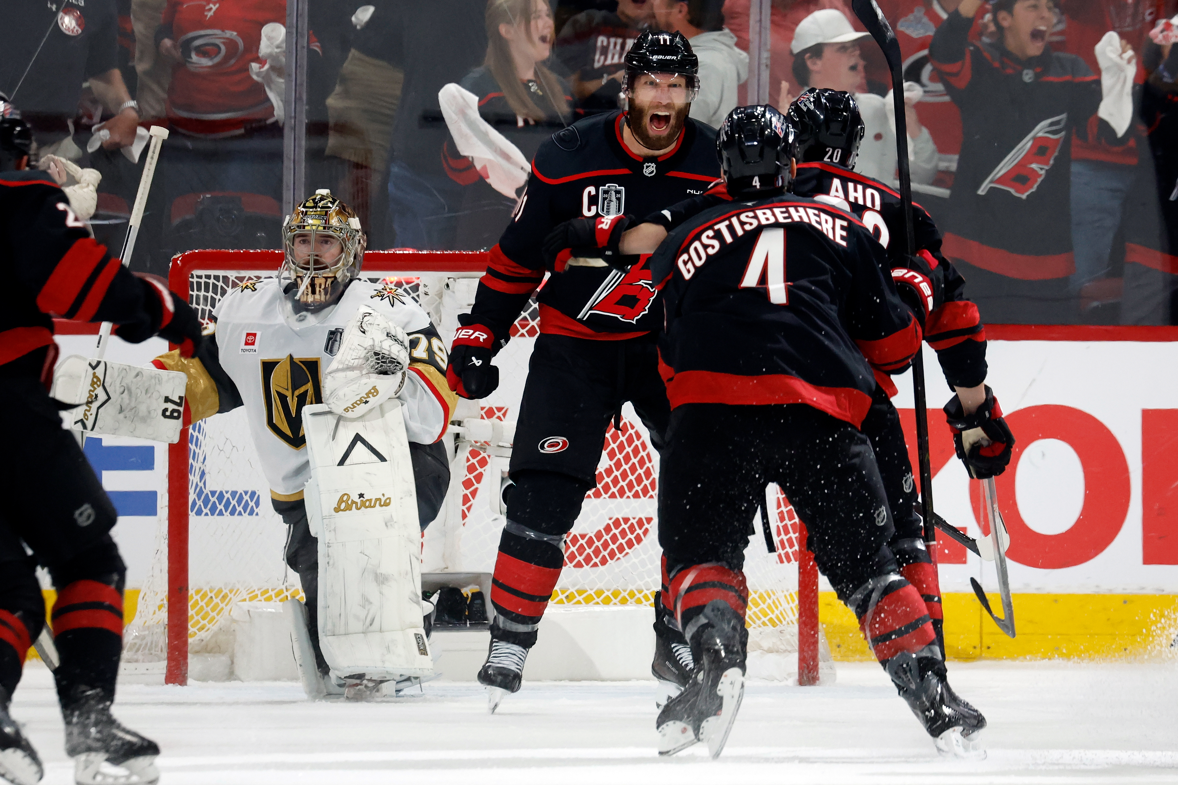 Jarvis' OT goal gives the Hurricanes a stunning comeback in the Stanley Cup Final