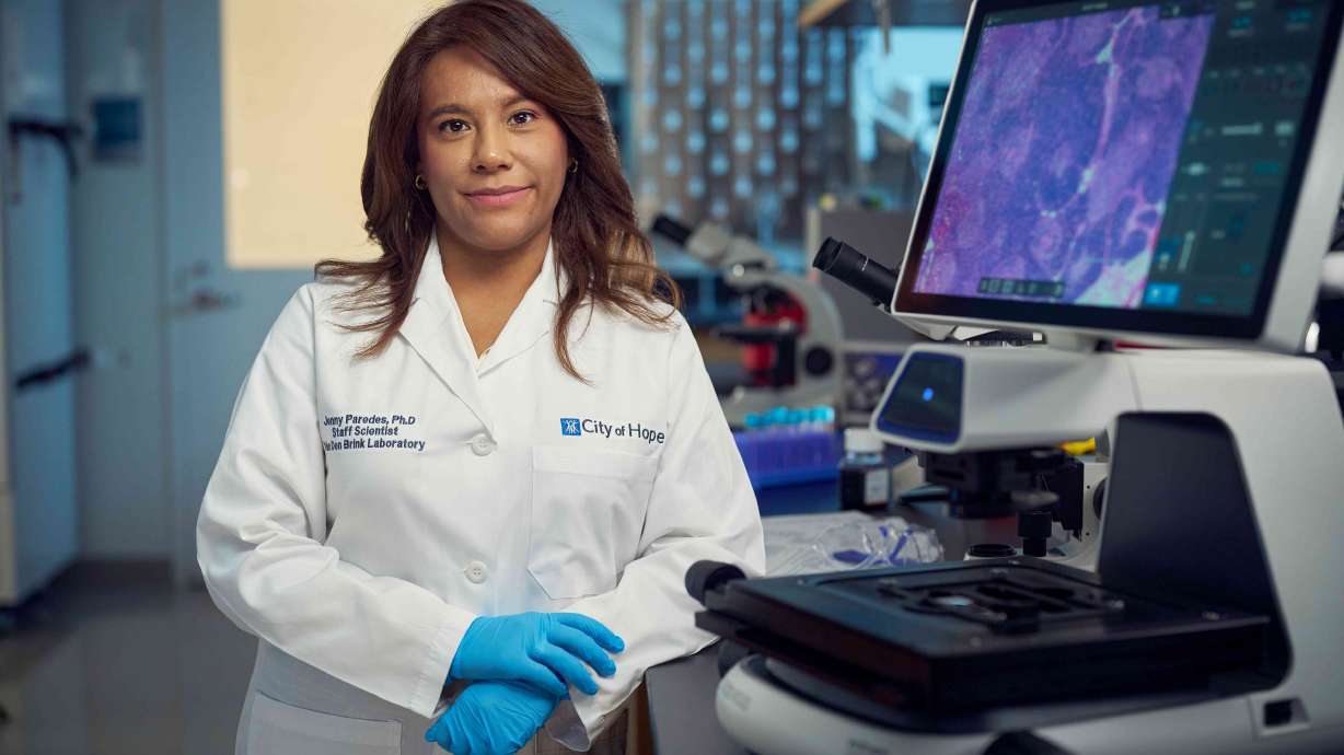 Dr. Jenny Paredes is launching a trial that will track what hematopoietic cell transplant recipients eat during a period when they’re at high risk for complications.