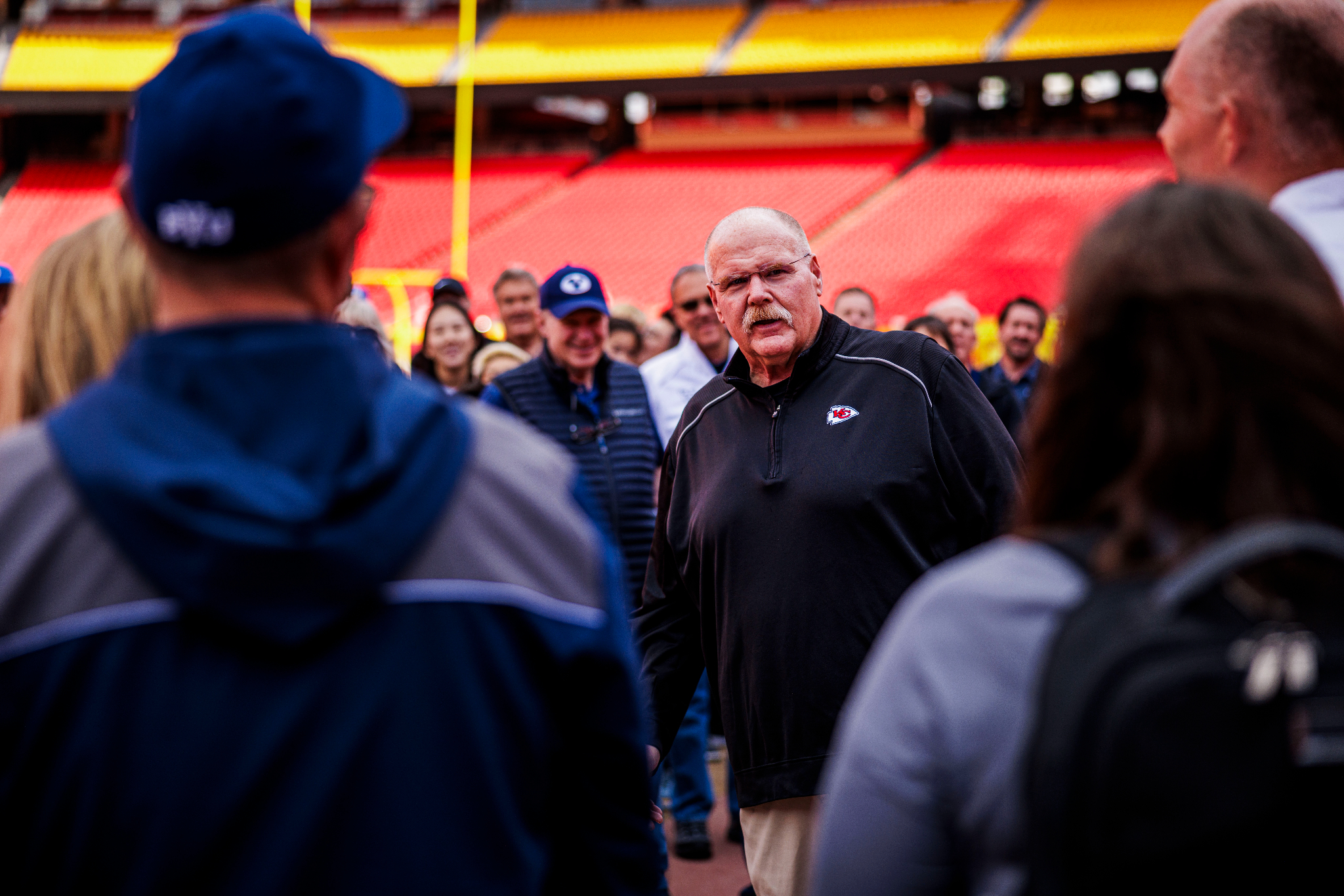 Kansas City Chiefs Head Coach Andy Reid of the National Football League will join the Tabernacle Choir at Temple Square as guest narrator for a special program on July 5.