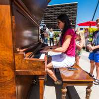 Why there's a 9-foot-tall piano sitting outside of Abravanel Hall