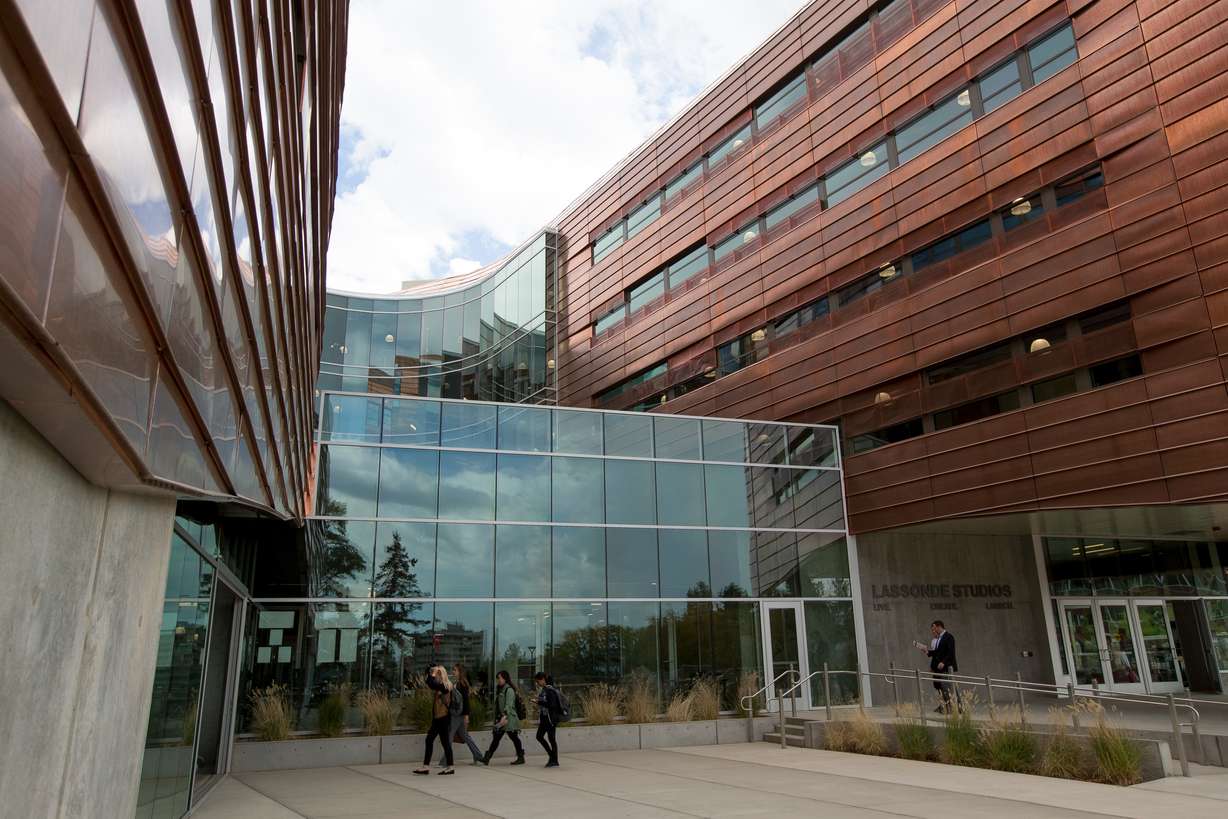 Lassonde Studios in its first year of operation at the University of Utah in Salt Lake City on Sept. 22, 2016.