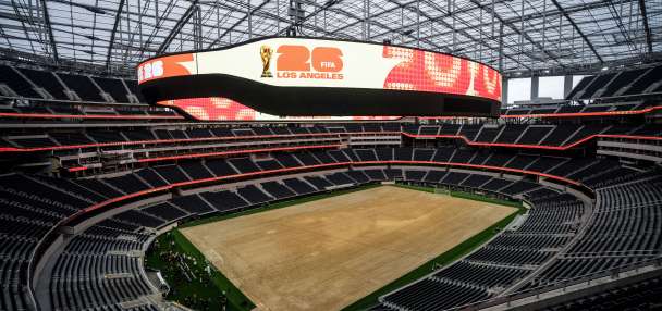 Stadium workers near Los Angeles vote to authorize a strike days before the World Cup begins