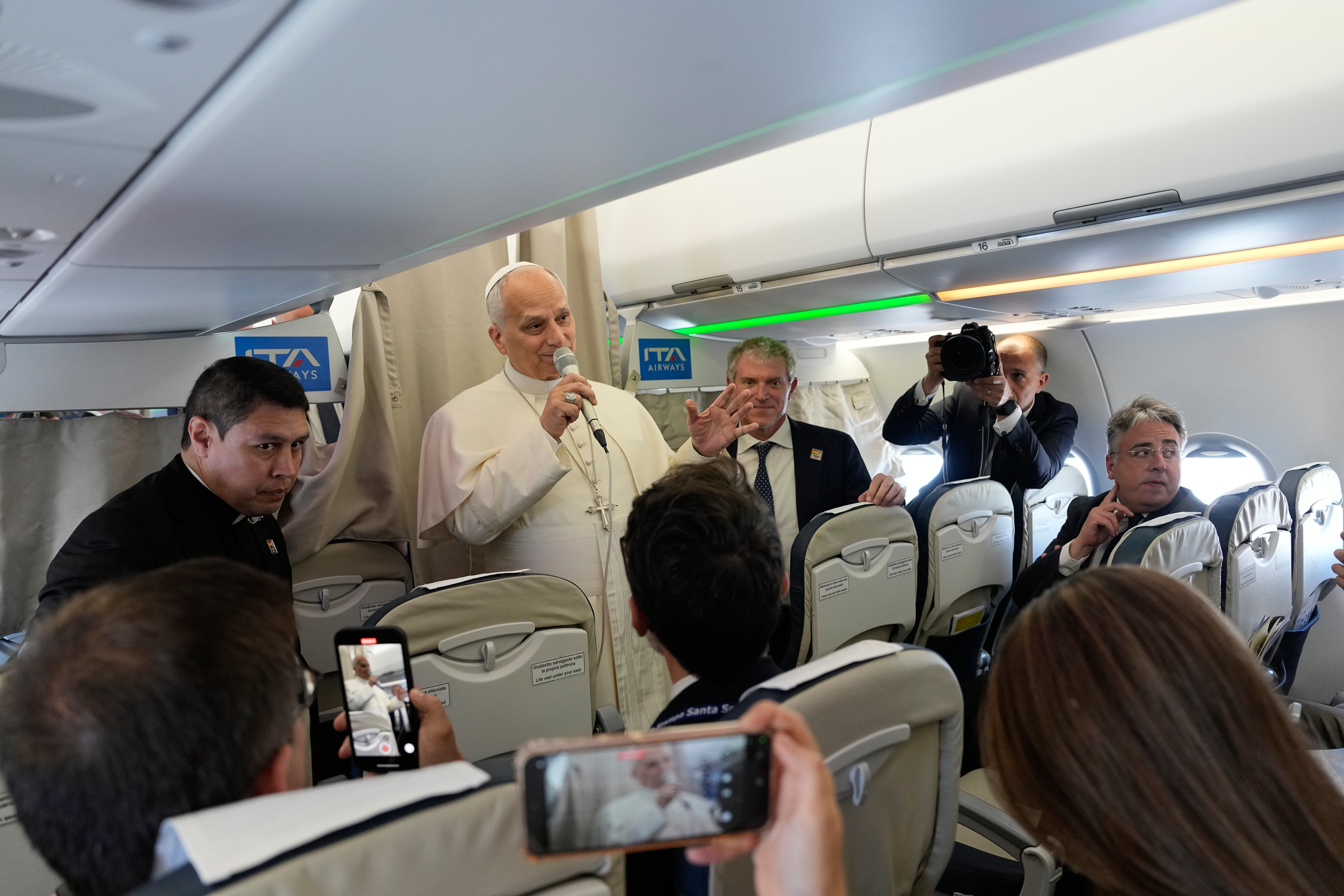 Pope acknowledges stiff competition with Bad Bunny in Spain and weighs in on national soccer rivalry