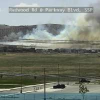 Fire starts near Saratoga Springs Utah Temple