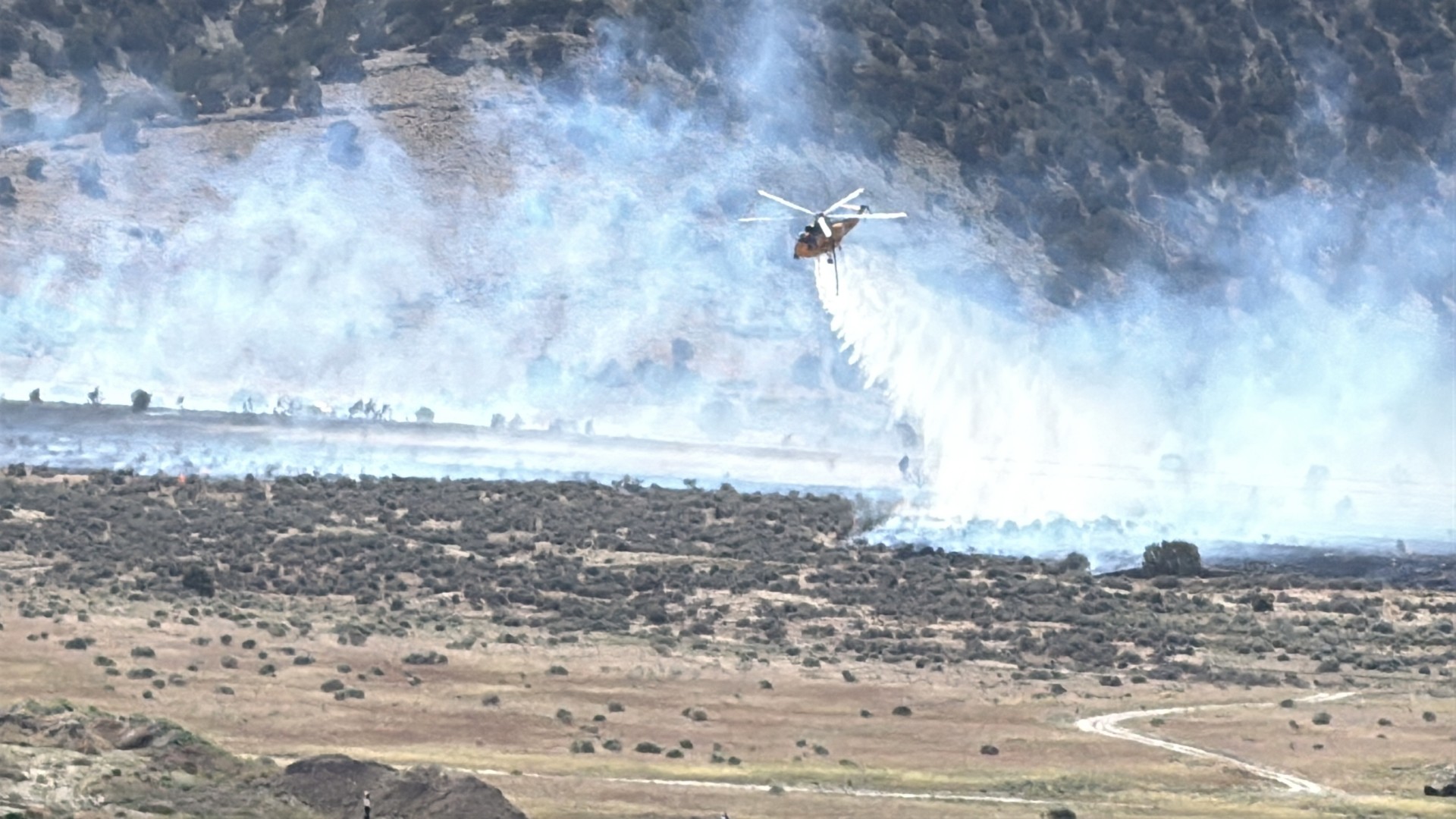 Glamert Lane Fire burns 175 acres; homeowners can return starting at 7 p.m.