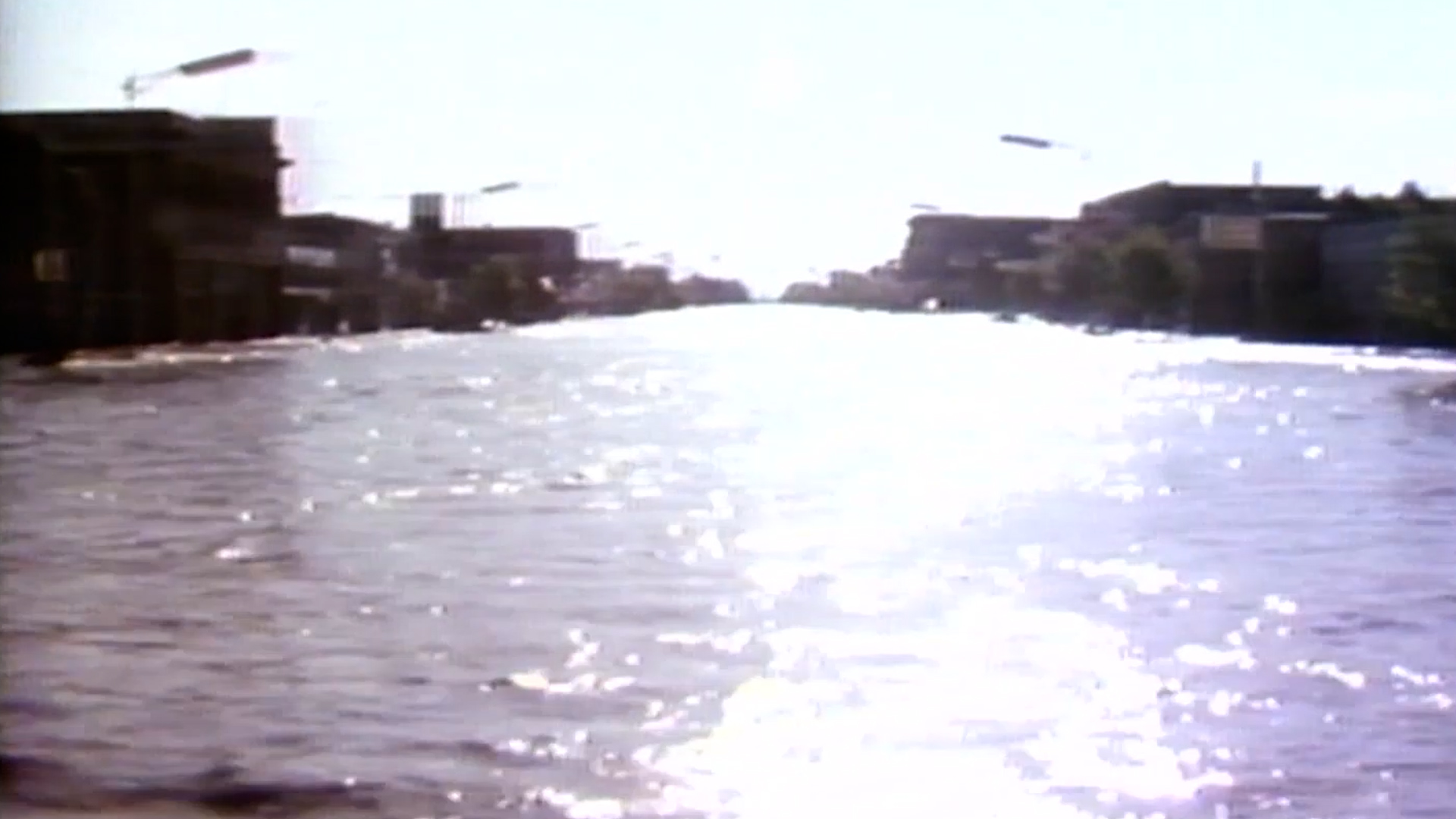 Archive footage of Main Street in Rexburg, Idaho, following the Teton Dam disaster in June 1976. The 50th anniversary of the disaster was Friday.
