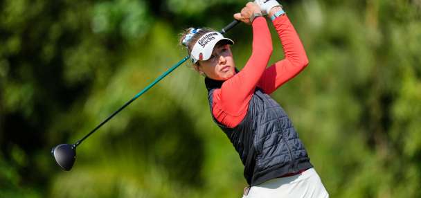 Nelly Korda seizes share of 3rd-round lead at US Women's Open with late birdie spree