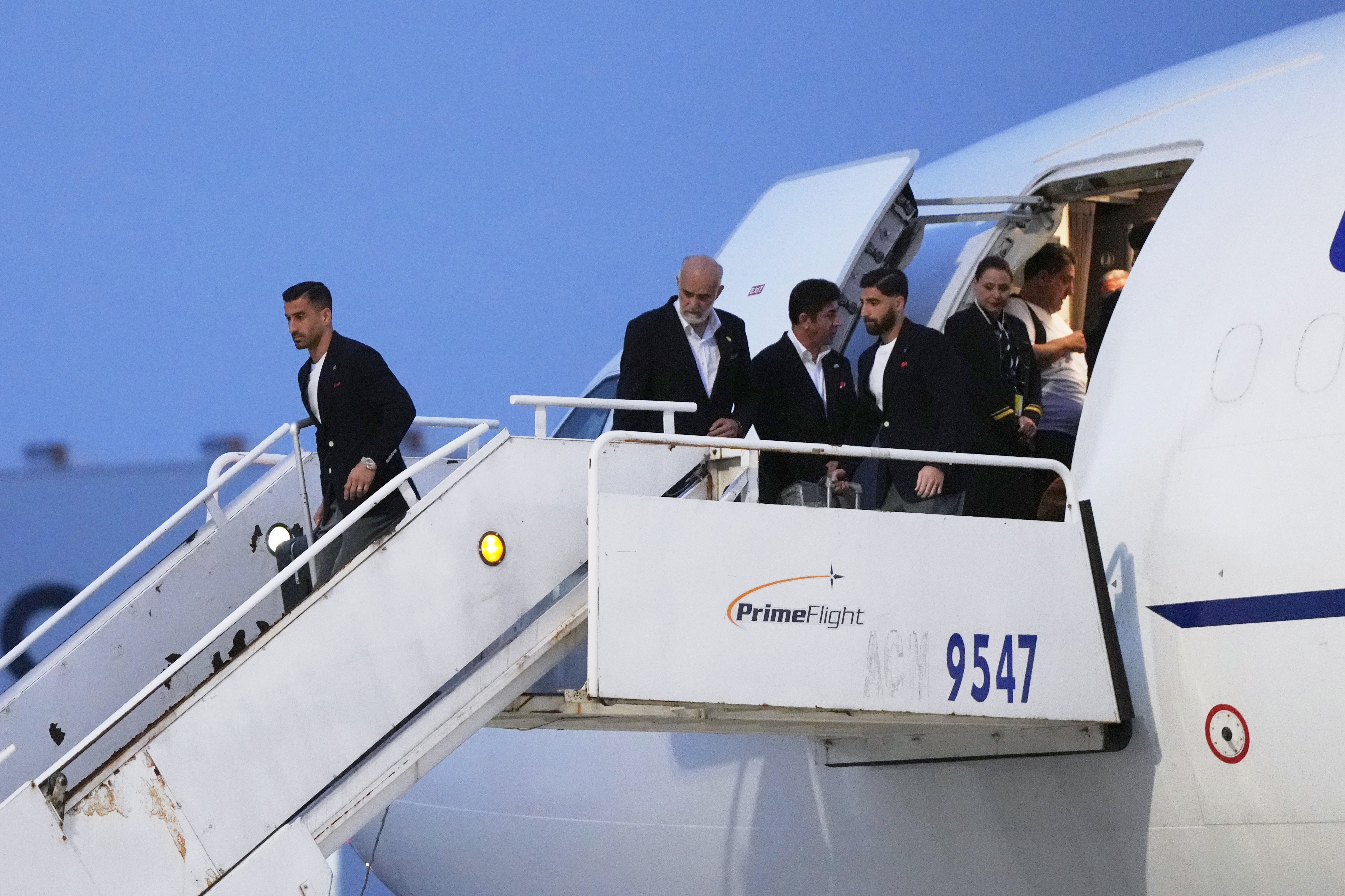 Iran's soccer team arrives in Mexico for training ahead of the World Cup