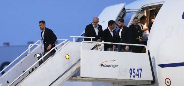 Iran's soccer team arrives in Mexico for training ahead of the World Cup