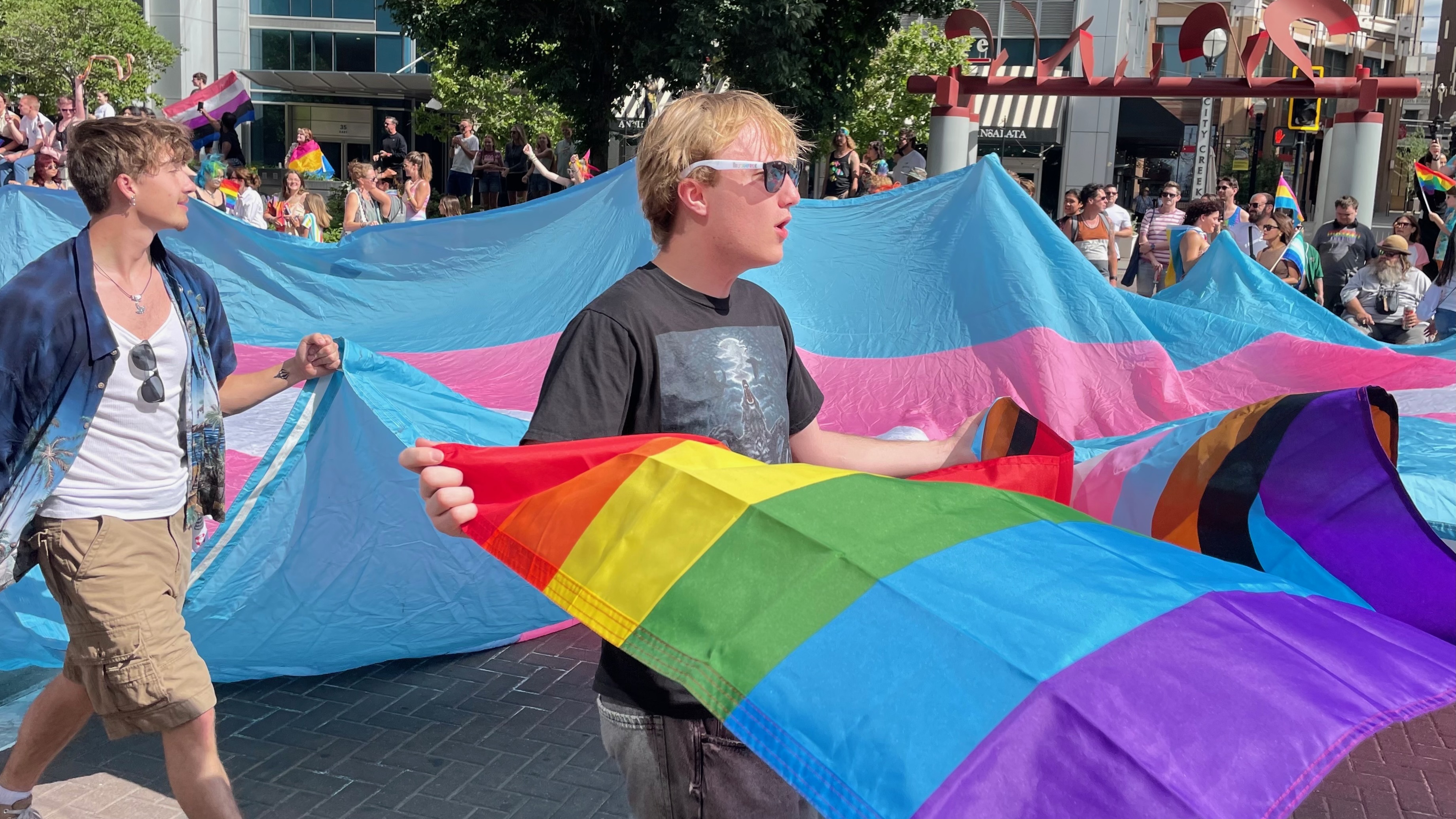 'Not as different as you think': LGBTQ community, allies gather for annual Utah Pride Parade