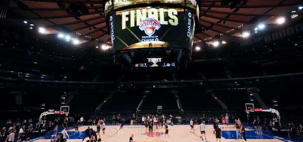 The NBA Finals are back in New York, and everyone seems caught up in the hoopla except the Knicks