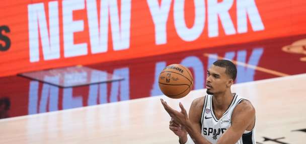 Victor Wembanyama says he's 'built for' the pressure of the NBA Finals with the Spurs down 2-0