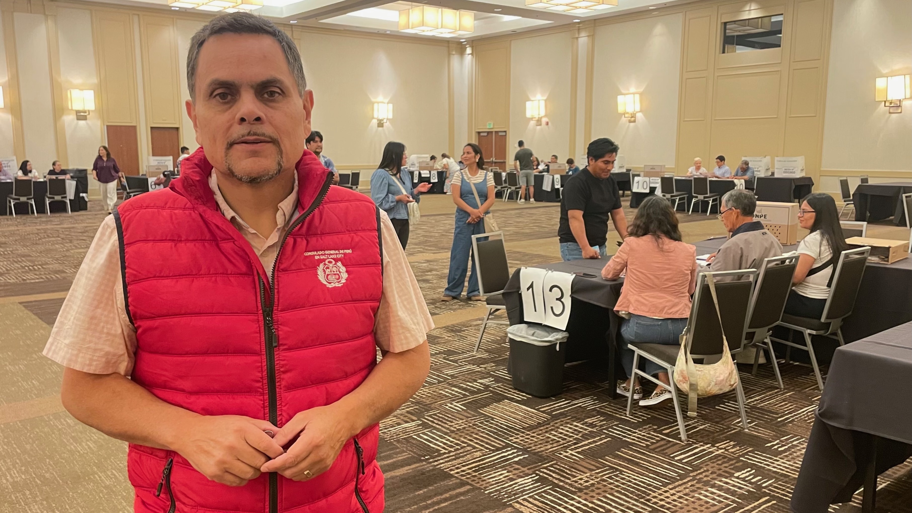 'My roots are Peruvian': Peruvians in Utah cast ballots in nation's presidential contest