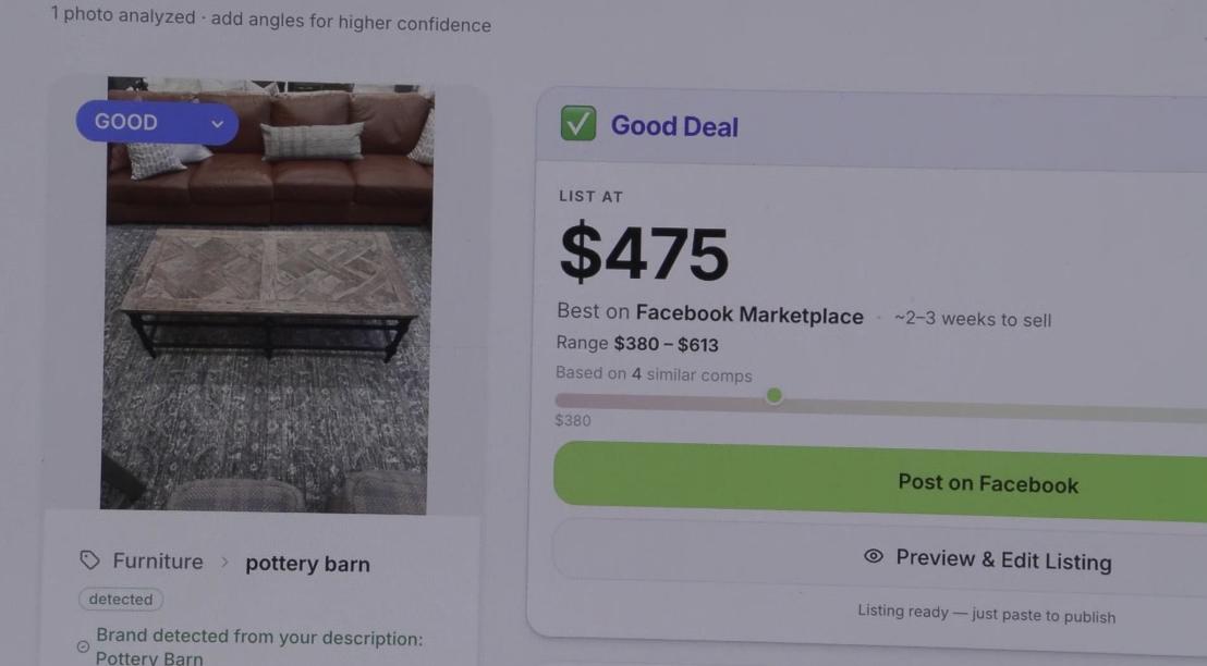 BYU student builds AI-powered resale app