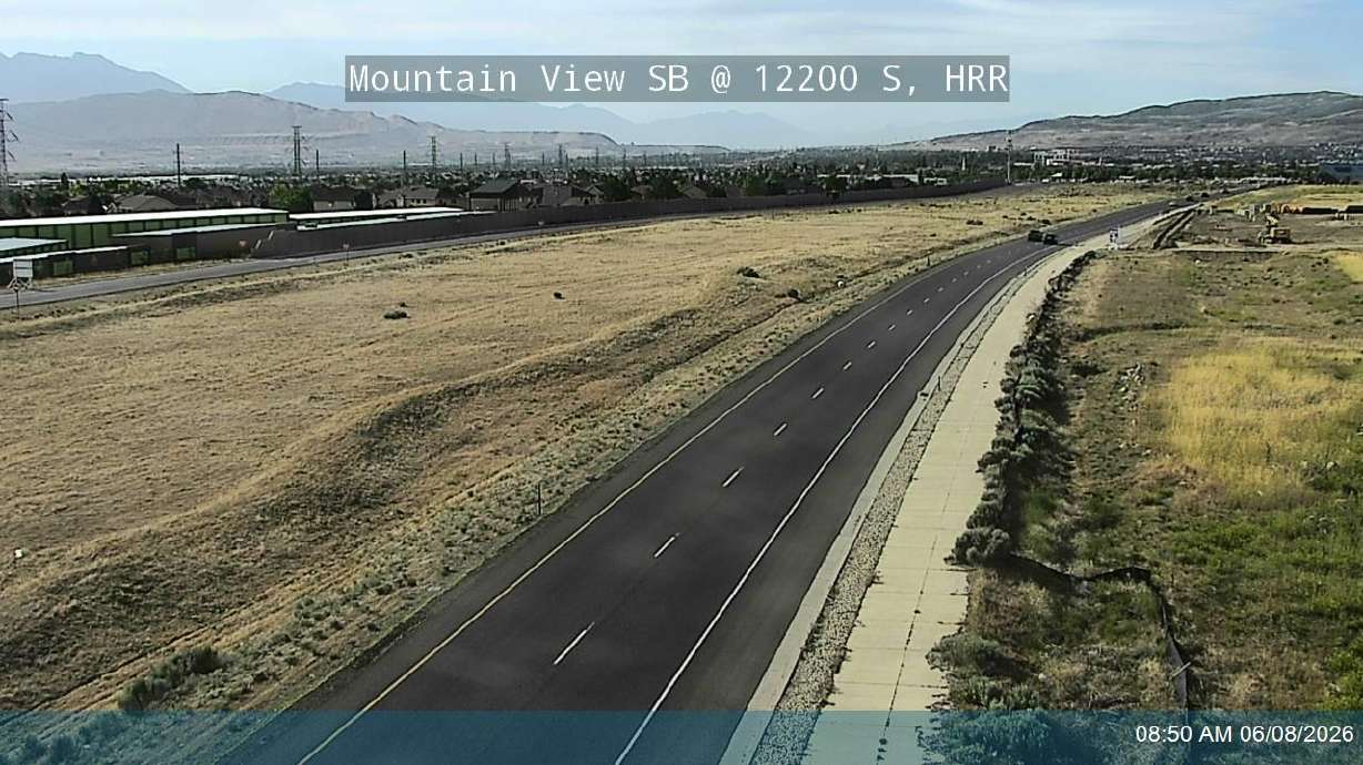 A motorcyclist was killed after colliding with a semi truck on Mountain View Corridor in Herriman on Monday.