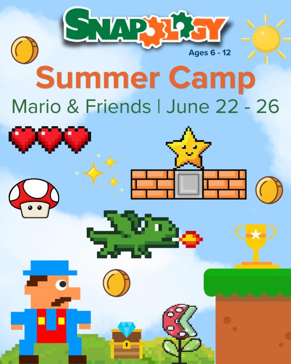 Mario & Friends Snapology Camp