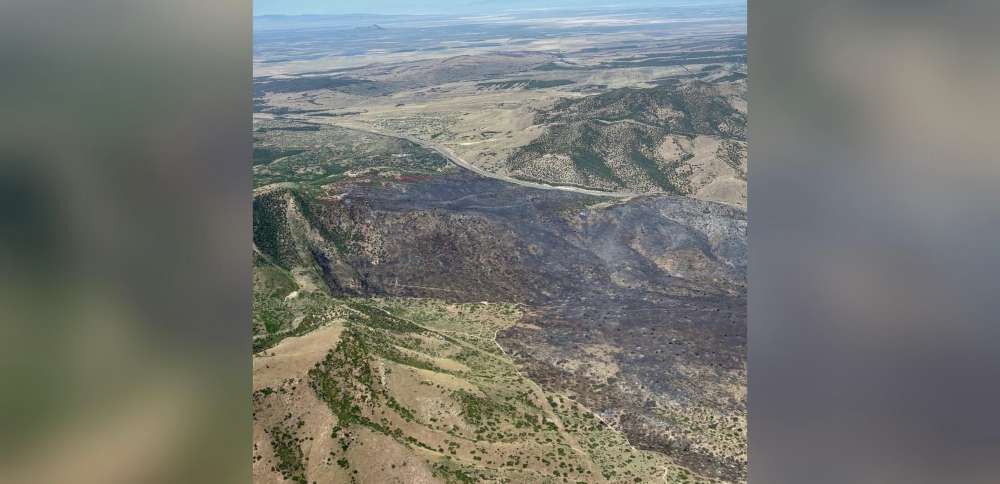 New wildfire in Millard County expands to nearly 1,400 acres
