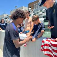 US team settles into World Cup training base with optimism and gratitude for fan support