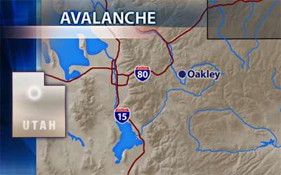 Avalanche near Oakley kills man