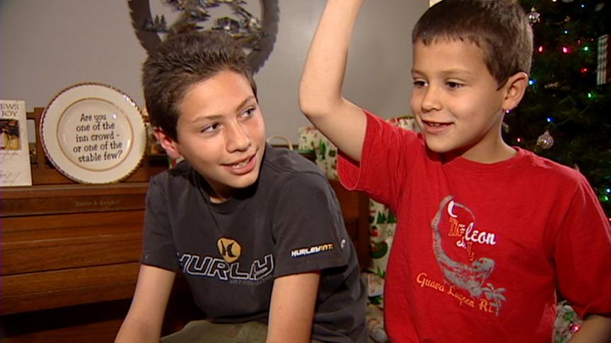 Four children get a family for Christmas