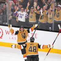 A wild Stanley Cup Final swings again as Hurricanes win 5-3 to make series 2-2 with Golden Knights