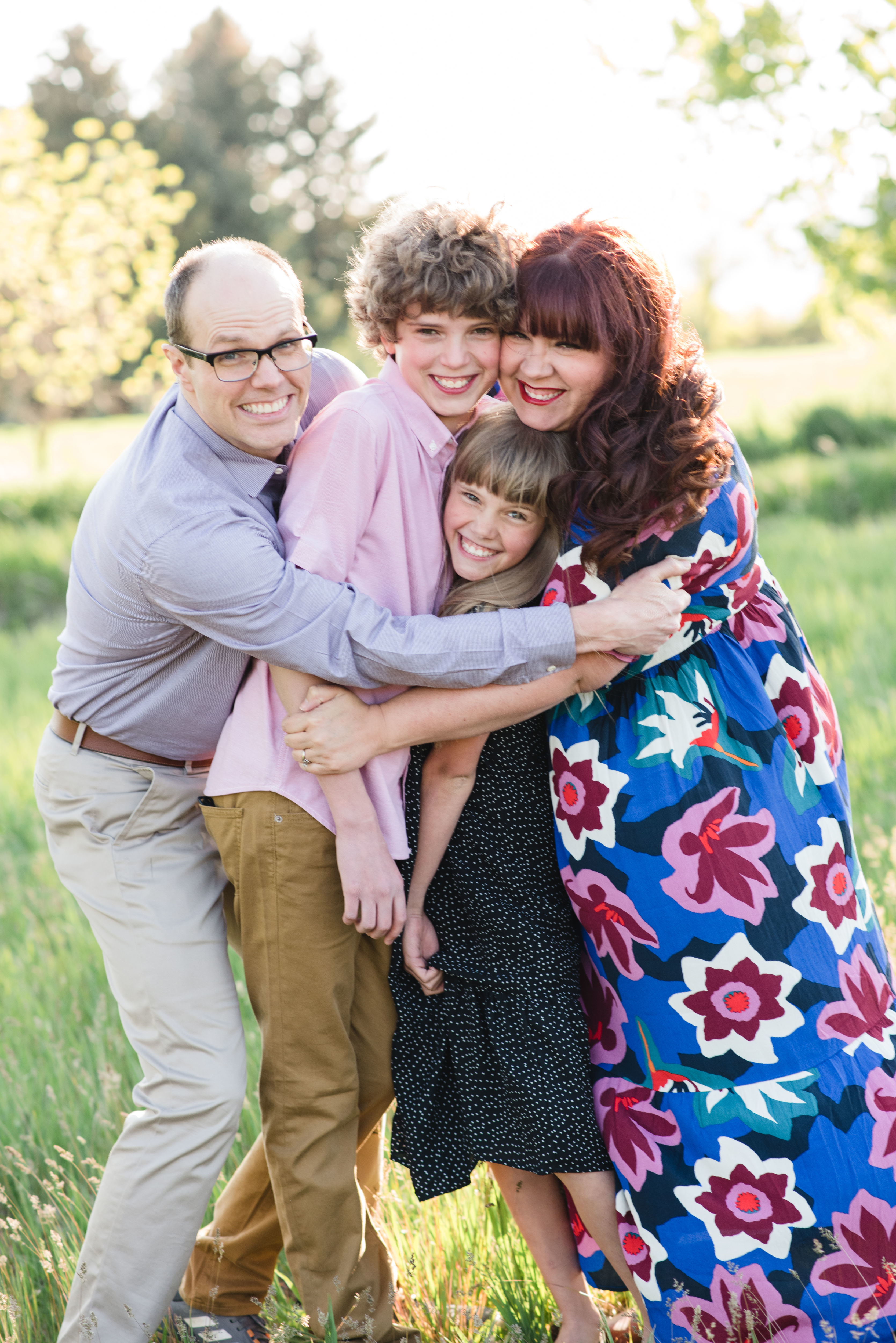 Logan McKenna with his wife, Sarah McKenna, and their two children. Logan McKenna, a Cache County dad, surgeon, actor and hiker, died on May 31.