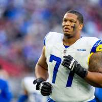 LA Rams left tackle Alaric Jackson has been arrested on suspicion of felony domestic violence