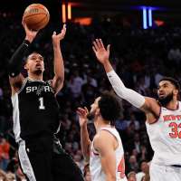 Victor Wembanyama and the Spurs are undaunted on the road at the Knicks in the NBA Finals