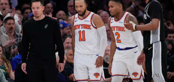 Knicks need a quick response from their 1st loss since April as the Spurs try to even the NBA Finals
