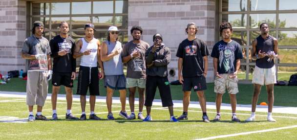 Devon Dampier taking ownership of his development by bringing Utah receivers to Arizona to train