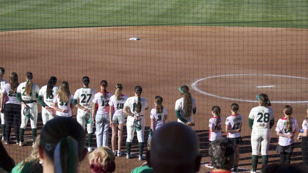 Utah Talons play the Chicago Bandits in an AUSL softball game, June 9, at Dumke Family Field at the University of Utah. The Utah Talons swept the Chicago Bandits to win their second consecutive Athletes Unlimited Softball League championship.