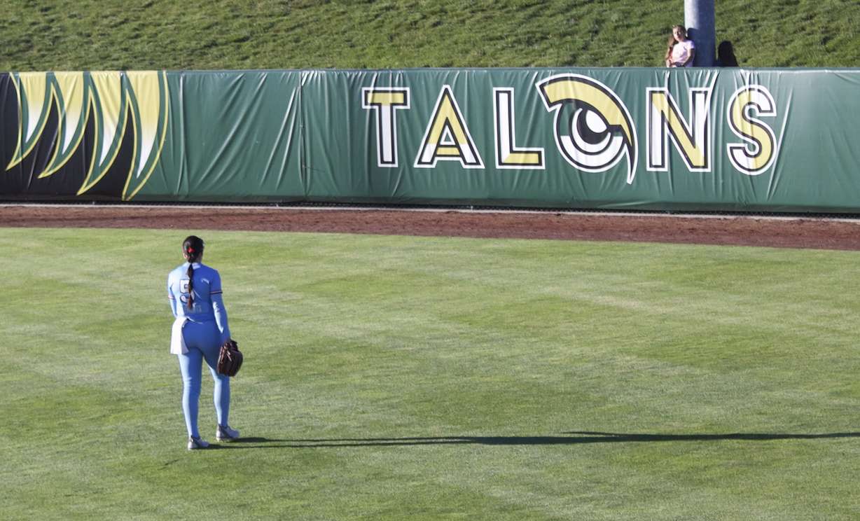Utah Talons play the Chicago Bandits in an AUSL softball game, Tuesday, June 9, 2026 at Dumke Family Field at the University of Utah.