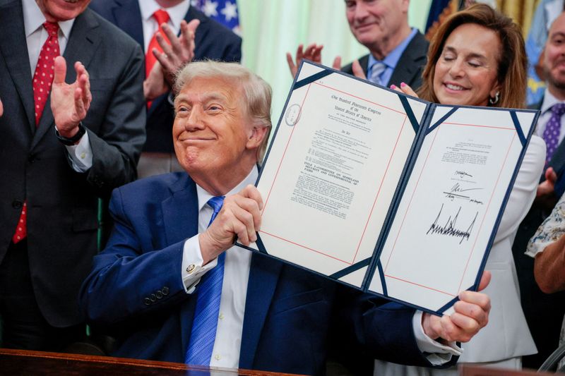 Trump signs bill giving nearly $70B to his immigration enforcement agenda through end of term