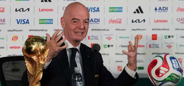 FIFA's Infantino defends World Cup ticket prices, says fans 'should chill' about ref denied US entry