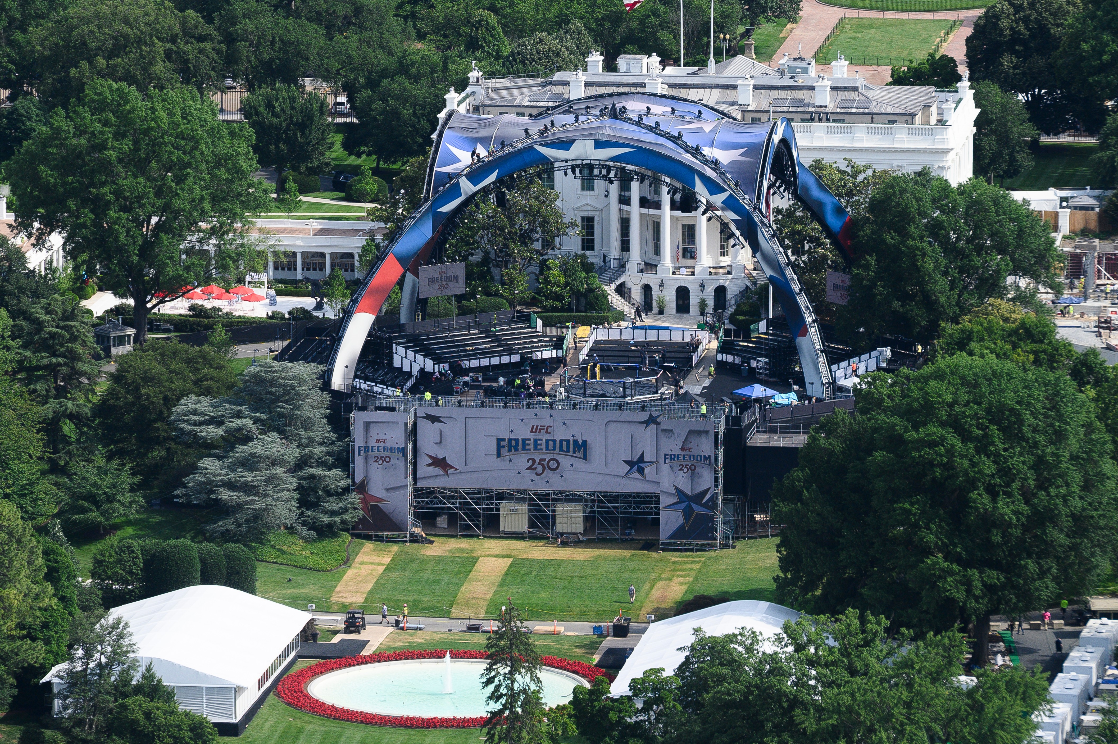 $60M and 7 federal agencies required to stage Trump's UFC fight at White House