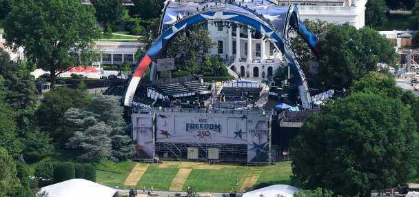 $60M and 7 federal agencies required to stage Trump's UFC fight at White House