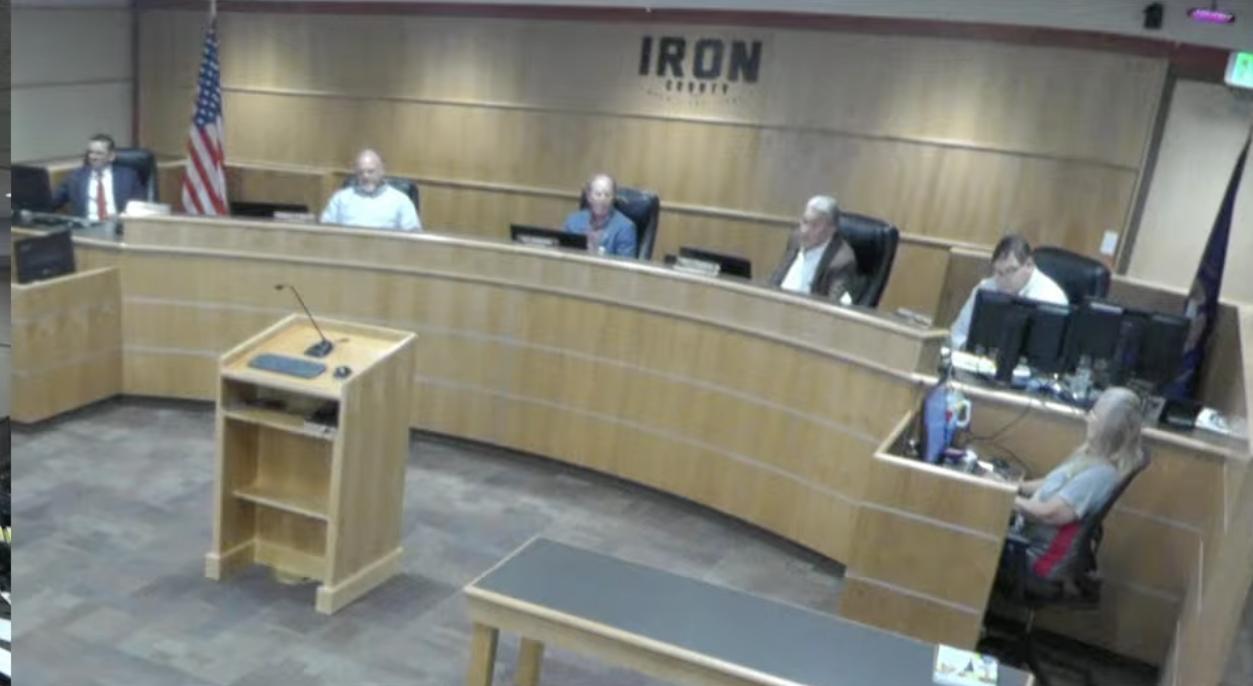 Iron County Commissioner Paul Cozzens threatens lawsuit against Iron County over closed meeting