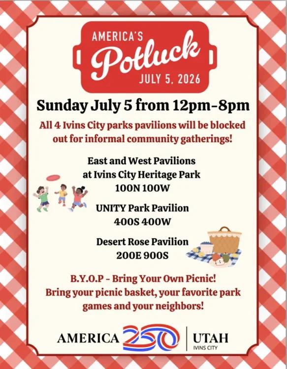 America's Potluck: Ivins