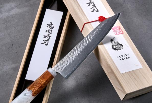 The Tsuki knife, created in Japan, is "designed to be admired," according to project creators on Kickstarter.