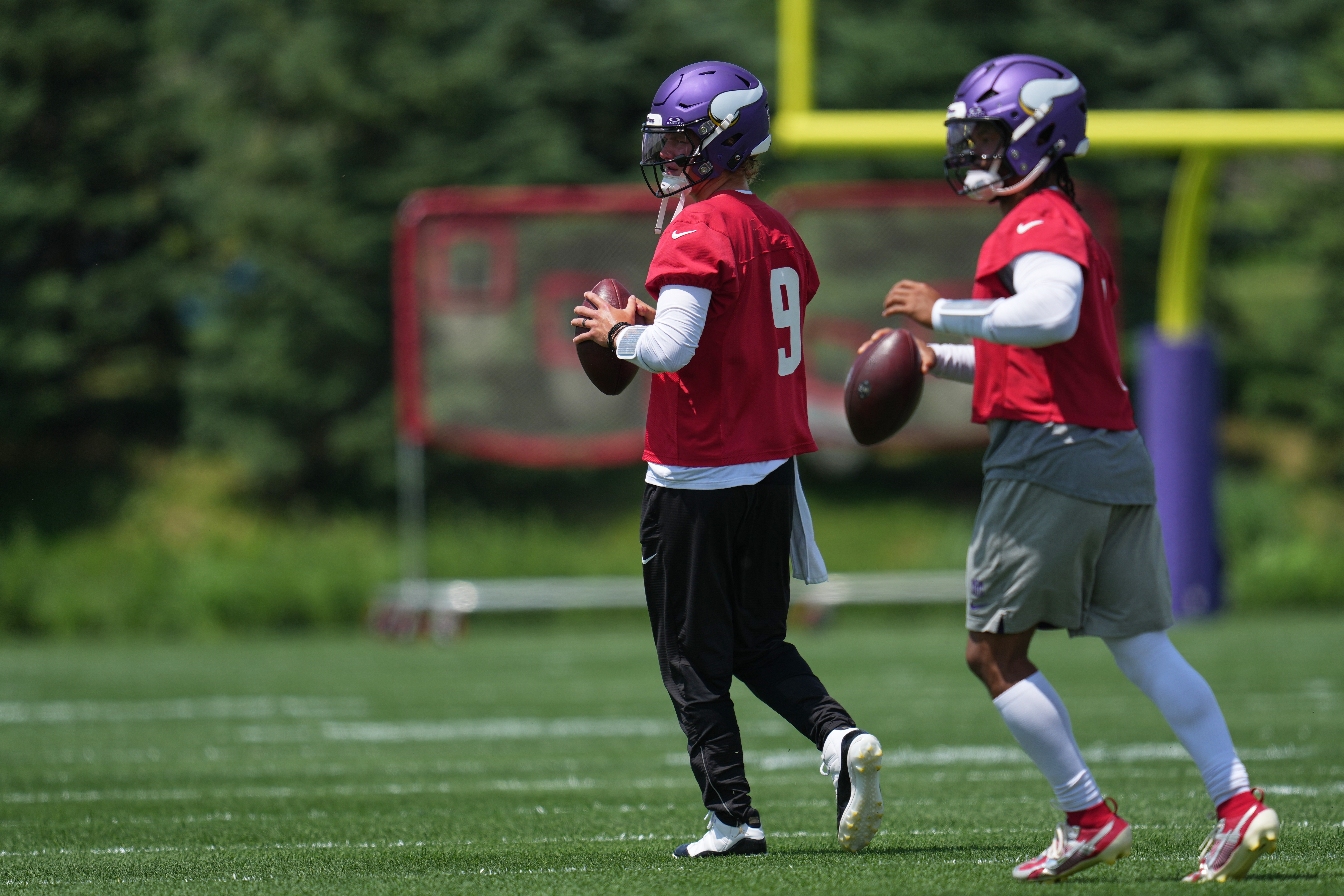 Vikings to start training camp with the Murray-McCarthy turn-taking at QB before declaring a starter